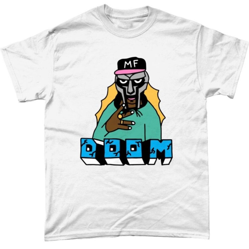 MF DOOM shirt White Shirt